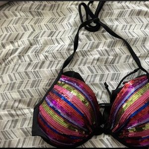 Victoria’s Secret sequin bikini bottom and top